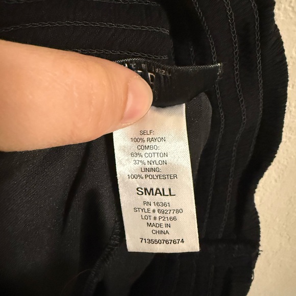 Joe B Black Strapless Lace Panel Maxi Dress Size S - Picture 5 of 5